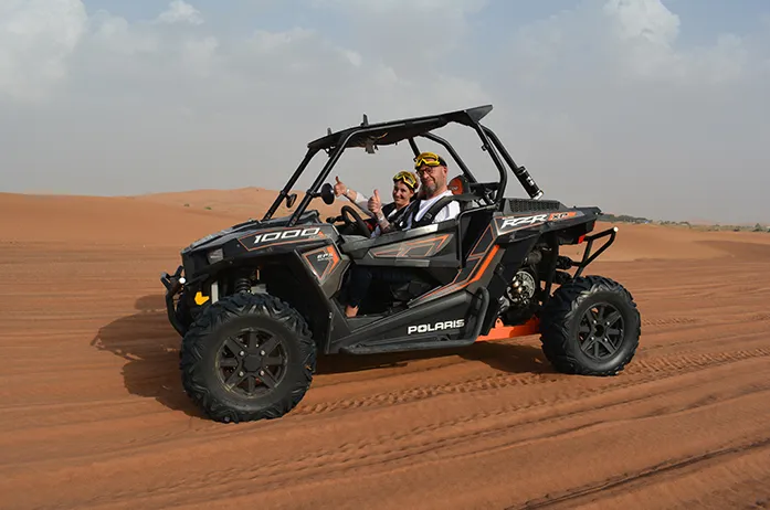 polaris buggy ride couple dubai