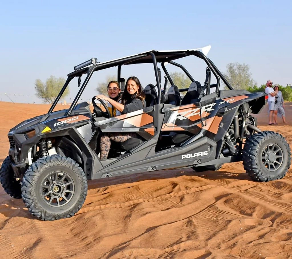 polaris buggy ride family